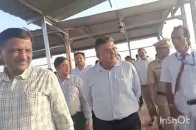 रानी: रानी में रेल महाप्रबन्धक उत्तर पश्चिम रेलवे ने किया औचक निरीक्षण, विधायक केसाराम ने समस्याओं को लेकर सौंपा ज्ञापन