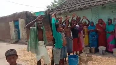 रजौन: कठौन गांव के वार्ड-11 में 2 वर्ष से लोगों को नहीं मिल रहा नल-जल योजना का लाभ, लोगों ने किया प्रदर्शन #jansamasya