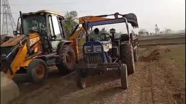 धनौरा: गजरौला के गांव नवादा चौबारा में मिट्टी खनन का कारोबार धड़ल्ले से चल रहा, ग्रामीणों ने अधिकारियों से की शिकायत