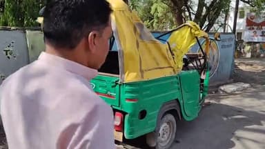 मंदसौर: मंदसौर में उत्कर्ष स्कूल के सामने ऑटो रिक्शा और नगर पालिका के टैंकर की टक्कर, एक की मौत, दो घायल