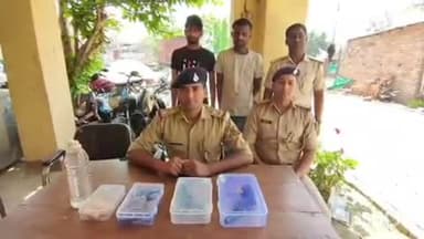 बरौली: बरौली थाना पुलिस ने तेल कटवा गैंग के दो गुर्गों को गिरफ्तार किया, स्मैक, देशी कट्टा, कारतूस और कार बरामद