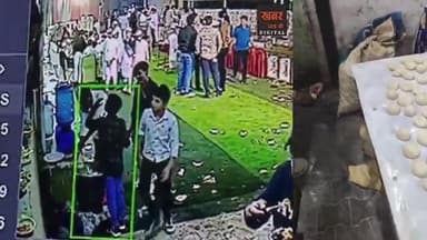 फरीदाबाद (खबर) #हिन्दूओं के #विवाह समारोह में मुस्लिम समाज के कुछ शरारती बच्चों ने फेंका था #चिकन और #हड्डियां जिससे हिन्दू और मुस्लिम समाज में हुआं था #झगड़ा। एक साथ लगते दो विवाह स्थलों पर एक तरफ हिन्दू और दूसरी तरफ मुस्लिम समाज में चल रह