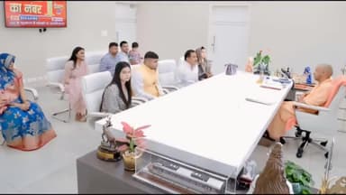 बिलारी: कुंदरकी भाजपा विधायक ने सपरिवार लखनऊ स्थित आवास पर मुख्यमंत्री योगी आदित्यनाथ से की मुलाकात