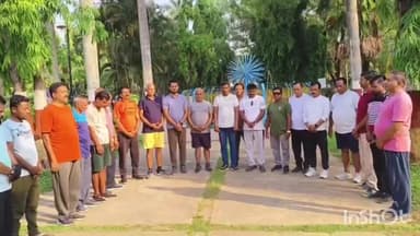 जगदलपुर: पहलगाम में हुए आतंकी हमले में मृत हिंदू पर्यटकों को शहीद पार्क में दी गई श्रद्धांजलि