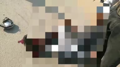 देवसर: बरगवां पुलिस का वाहन पलटा, प्रधान आरक्षक समेत चालक घायल