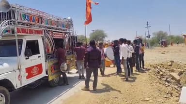 रामगंजमण्डी: ढाणी खेड़िया में निकाली गई जल यात्रा, भगवान की मूर्तियों की प्राण प्रतिष्ठा और श्रीमद्भागवत कथा की शुरुआत की गई