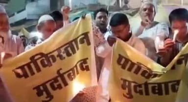 पनागर: मंडी मदार टेकरी में मुस्लिम समाज ने आतंकी हमले में मारे गए लोगों को श्रद्धांजलि दी, कार्रवाई की मांग की