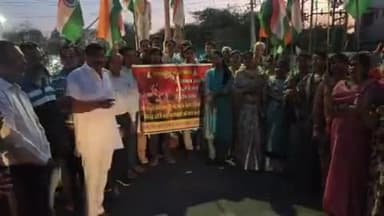 झालरापाटन: झालावाड़ के निर्भय सिंह सर्किल पर माहेश्वरी समाज ने आतंकी हमले में शहीद हुए 27 भारतीयों को दी श्रद्धांजलि सभा