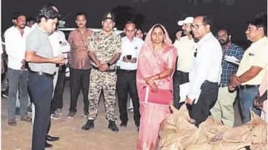 बहोरीबंद: सिहंडी गांव के गेहूँ खरीदी केंद्र का कलेक्टर ने किया निरीक्षण, दिए आवश्यक निर्देश