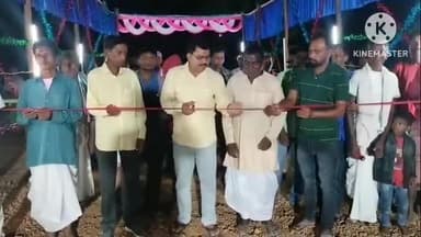 अडकी: ग्राम लेबेद में छौ नृत्य का आयोजन, विधायक प्रतिनिधि ने किया उद्घाटन