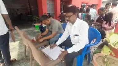 बिहार: भारतीय रेड क्रॉस सोसाइटी में निःशुल्क स्वास्थ्य जांच शिविर का आयोजन