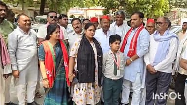 मिर्ज़ापुर: ब्रह्मचारी कुआं स्थित नेशनल कॉन्वेंट स्कूल में छात्र की पिटाई से नाराज अभिभावक व सपा नेताओं ने डीएम को सौंपा ज्ञापन