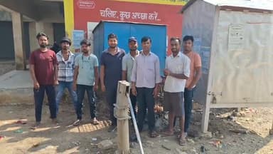 सिमडेगा: तामड़ा चौक में चार महीना से खराब चापानल की वजह से भीषण गर्मी में लोगों को पानी की हो रही परेशानी #jansamasya