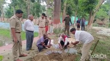 शिवहर: पिपराही थाना परिसर में 87 लीटर शराब नष्ट की गई