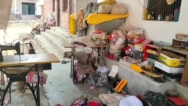 ज्ञानपुर: प्रयागदासपुर में चोरों ने मंदिर और मकान को खंगाला, मकान से लाखों की चोरी