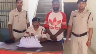 कोटा: टिकरीपारा एकता मंच के पास 1.722 किलोग्राम अवैध गांजा के साथ 1 आरोपी को पुलिस ने किया गिरफ्तार