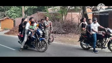 बिरनी: भरकट्टा ओपी पुलिस का एक्शन मोड: बिना हेलमेट और कागजात वाले चालकों को फटकार लगाई, चेतावनी देकर छोड़ा