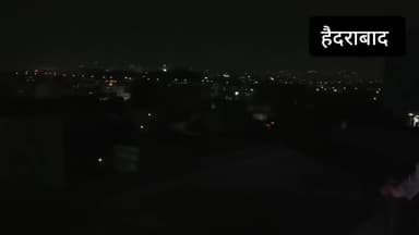 हैदराबाद:AIMPLB द्वारा वक्फ (संशोधन) अधिनियम 2025 के खिलाफ शुरू किए गए विरोध में ओवैसी ने अपने आवास की लाइटें बंद कीं।