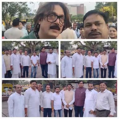 दिल्ली कनॉट प्लेस पर न्यूज़ 18 के चर्चित कार्यक्रम 'भैया जी कहिन 'के चर्चित एंकर प्रतीक त्रिवेदी के साथ सेल्फी एवं चर्चा में शामिल सभी दलों के नेताओं संग रवि राज.
विषय :
जातिगत जनगणना को लेकर केंद्र सरकार के लिए गए निर्णय के संबंध में  चर्च