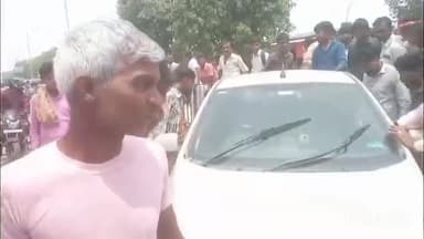 जलालाबाद: खाई खेड़ा के चौराहे पर दो कारों की आपस में हुई टक्कर, एक महिला मामूली रूप से हुई चोटिल