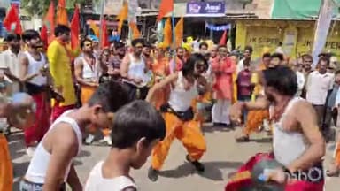 बदरवास: बदरवास में भगवान परशुराम की भव्य शोभायात्रा निकली, नगरवासियों ने किया जोशीला स्वागत