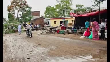 पांकी: पांकी रोड पर पेड़ गिरने से डेढ़ घंटे तक आवागमन बाधित रहा