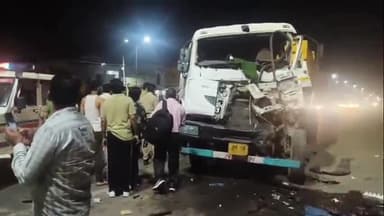 अमरोहा: डिडौली में NH-9 पर आधी रात को उत्तराखंड की लोहाघाट डिपो को ट्रेलर ने मारी टक्कर, तीन यात्री हुए चोटिल