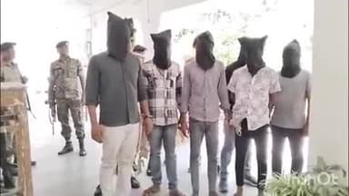 आरा: नगर थाना पुलिस ने हथियार और जिंदा कारतूस के साथ 5 अपराधियों को किया गिरफ्तार, भोजपुर SP ने प्रेस वार्ता कर दी जानकारी