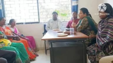 कर्रा: चांपी गांव में धार्मिक स्थल को लेकर चल रहे विवाद को सुलझाने के लिए हुआ बैठक का आयोजन