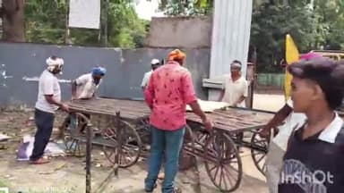 जगदलपुर: हाता ग्राउंड के सामने अवैध अतिक्रमण पर नगर निगम ने की कार्रवाई, ठेले किए ज़ब्त