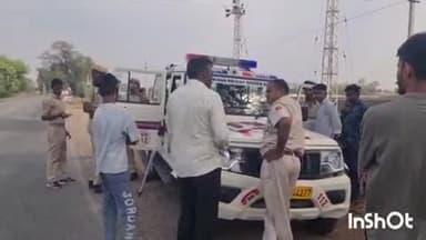 बांसवाड़ा: चिड़ियावासा स्टेट हाइवे पर सदर पुलिस ने की चेकिंग