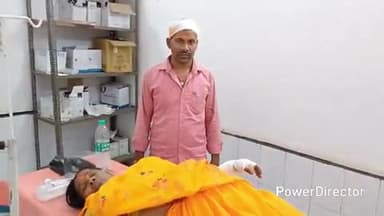 कटोरिया: जिलेबिया मोड़ पर सड़क हादसा, बाइक सवार सास-दामाद घायल