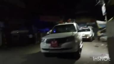 मुंगेर: पुलिस अधीक्षक सैयद इमरान मसूद ने देर रात सड़क पर विधि व्यवस्था का जायजा लिया