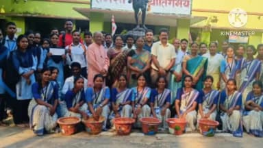 मुरहू: बिरसा कॉलेज खूंटी के मुंडारी विभाग में पॉट पेंटिंग प्रतियोगिता का आयोजन हुआ