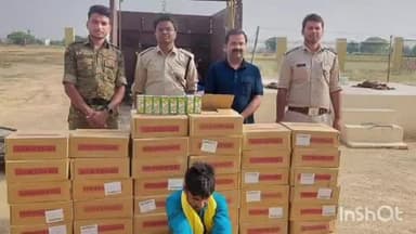 भभुआ: तंलेगा मोड़, दैतरा बाबा के पास से उत्पाद पुलिस ने 396 लीटर देसी शराब व धंधेबाज को किया गिरफ्तार, टेंपो किया ज़ब्त