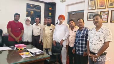 जगदलपुर: सामाजिक एकता कप के आयोजन को लेकर आयोजन समिति ने जिला कार्यालय में कलेक्टर से की मुलाकात