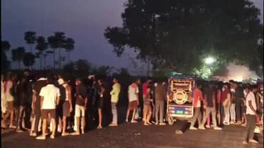 रजौन: पुनसिया बस्ती के पास ट्रक की चपेट में आने से एक व्यक्ति की मौत, आक्रोशित लोगों ने सड़क जाम कर दिया