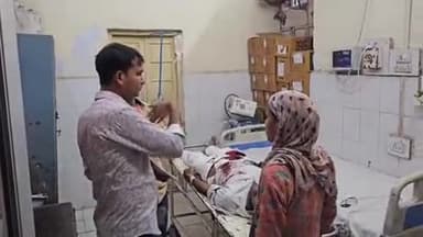 लाडपुरा: बोरखेड़ा थाना क्षेत्र के 80 फीट रोड पर बाइक सवार बदमाश ने एक युवक पर चाकू से किया हमला, MBS अस्पताल में इलाज जारी