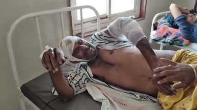 शिवपुरी नगर: खजरा गांव में पुरानी रंजिश के चलते 5 लोगों ने युवक पर हमला किया, घायल को जिला अस्पताल में भर्ती कराया गया