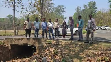 पूर्णागिरि: बनबसा–टनकपुर राष्ट्रीय राजमार्ग का निरीक्षण, 15 दिन में नाला सफाई और कल्वर्ट दुरुस्त करने के दिए गए निर्देश