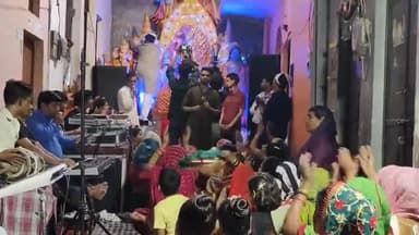 धनौरा: गजरौला शहर के मोहल्ला नाईपुरा में जागरण का आयोजन हुआ