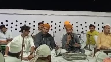 हसनपुर: गांव लिसड़ी बुजुर्ग में स्थित हजरत कासिम मियां की दरगाह पर कव्वाली का हुआ आयोजन
