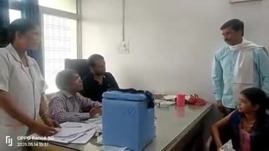 प्रभात पट्टन: प्रभातपट्टन में शिविर के दौरान 6 सिकल सेल मरीजों को पीसीवी का टीका लगाया गया