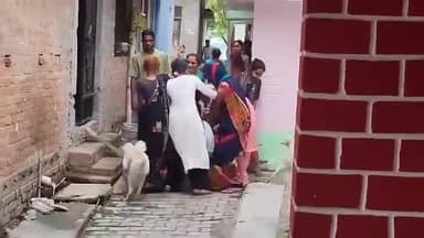 #मध्य_प्रदेश के #छतरपुर में #पानी को लेकर #महिलाएं #घमासान में