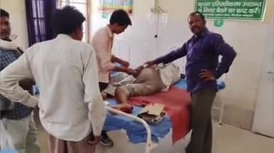 इकौना: दामावा बस स्टॉप के पास बाइक सवार पति-पत्नी को डंपर ने मारी टक्कर, पत्नी की मौत, पति को जिला अस्पताल रेफर