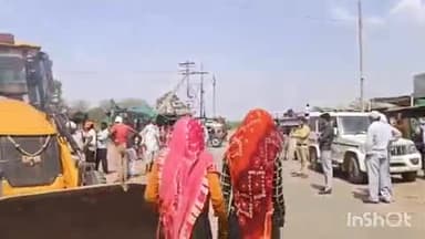 श्योपुर: जल संसाधन की भूमि से हटाया गया अवैध अतिक्रमण, पुलिस और राजस्व अमला मौजूद रहा