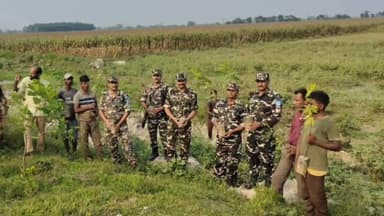 सिकटी: 52वीं वाहिनी सशस्त्र सीमा बल ने सीमा चौकी, कुआरी में वृक्षारोपण कार्यक्रम आयोजित कर लगाए विविध प्रजातियों के पौधे