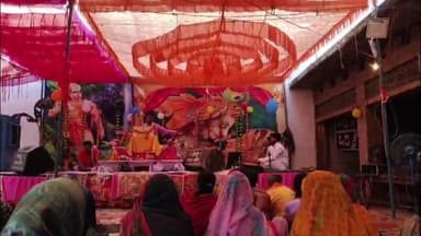 औरैया: कन्नौज के सीहपुर में आयोजित श्रीमद् भागवत सप्ताह ज्ञान यज्ञ का आज तीसरा दिन, भगवान के अवतार की सुनाई गई कथा