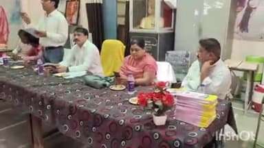 धौलपुर: विवेकानन्द हॉल में एसडीएम ने ब्लॉक निष्पादन समिति की बैठक ली