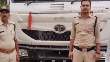 देवसर: जियावन पुलिस ने अवैध रेत लदे वाहन को किया ज़ब्त, चालक गिरफ्तार